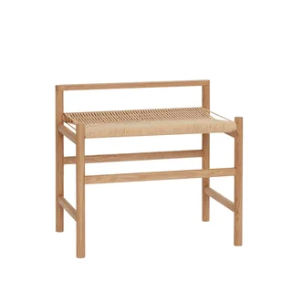Heritage Bench Small Natural de Hübsch – photo du produit 2 sur 2