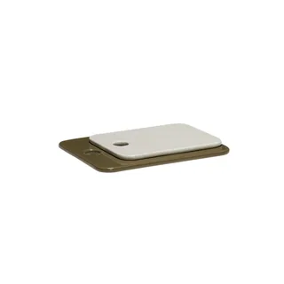 Amare Ceramic Boards Sand/Olive (set of 2) by Hübsch – product photo 1 of 5