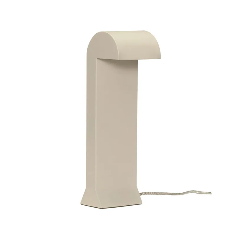 Soothe Table Lamp Light grey van Hübsch – productfoto 3 van 3
