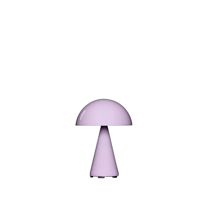 Mush Portable Lamp Light Pink by Hübsch – product photo 3 of 3