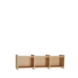 Focal Shelf Natural van Hübsch – productfoto 2 van 2