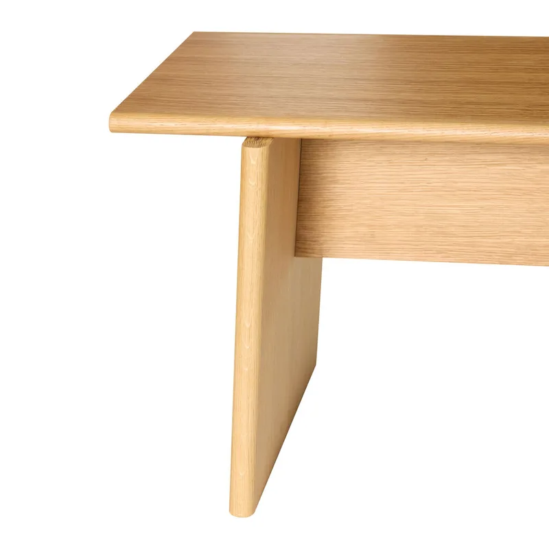Baenk Bench Natural de Hübsch – photo du produit 1 sur 6