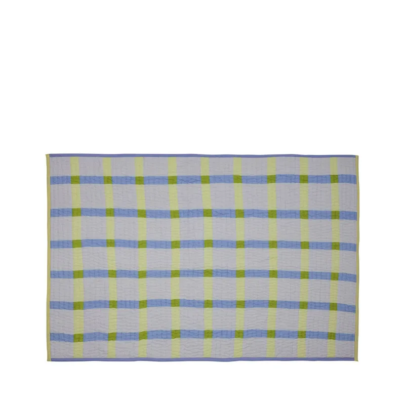 Tento Plaid Yellow by Hübsch – product photo 3 of 3