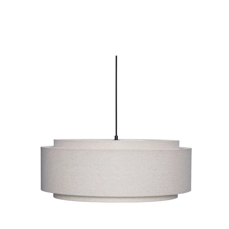 Sable Pendant Wide Sand von Hübsch – Produktfoto 4 von 4