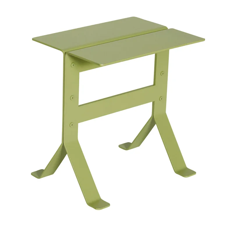 Fold Side Table Light green von Hübsch – Produktfoto 1 von 6