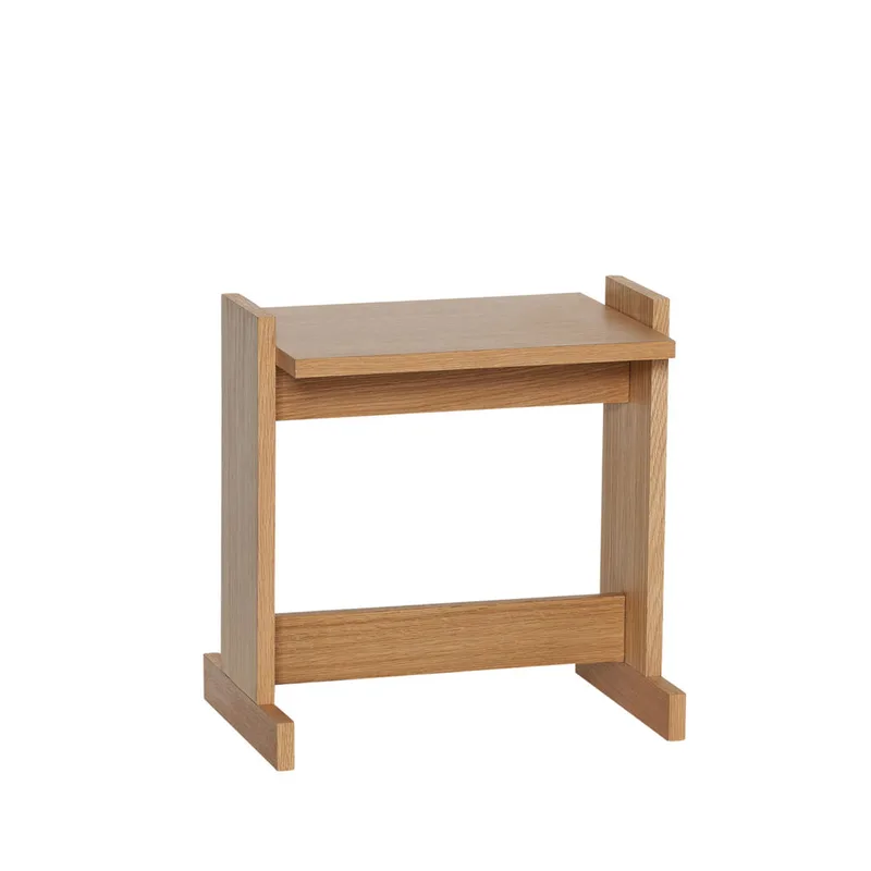 Futu Side Table Natural by Hübsch – product photo 4 of 4