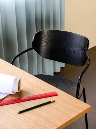 Arch Dining Chair Black by Hübsch – interior photo 4 of 6