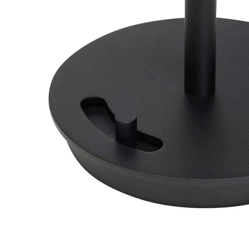 Salon Portable Lamp Black von Hübsch – Ambientefoto 1 von 9