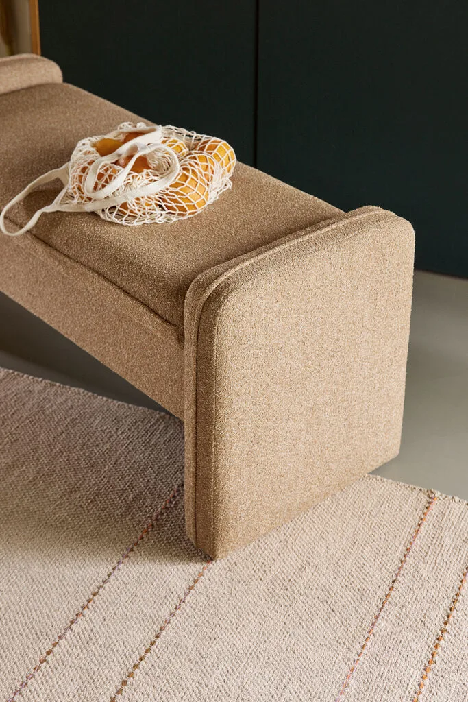 Well Bench Sand by Hübsch – interior photo 4 of 5