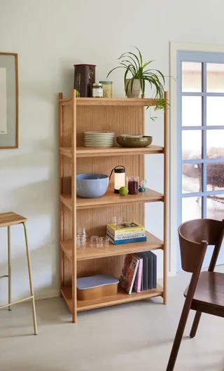 Heritage Shelf Unit Large Natural van Hübsch – sfeerfoto 4 van 6