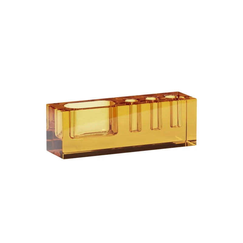 Blok Organiser Yellow by Hübsch – product photo