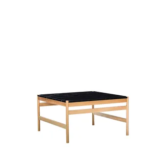 Raw Coffee Table Black/Natural by Hübsch – product photo 2 of 2