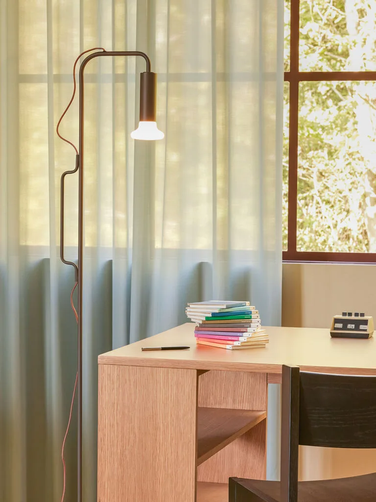 Ido Floor Lamp Brown by Hübsch – interior photo 3 of 5