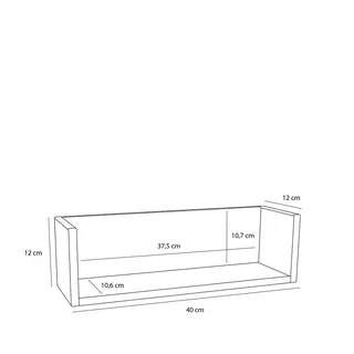 Savor Shelf Natural by Hübsch – product photo 2 of 4