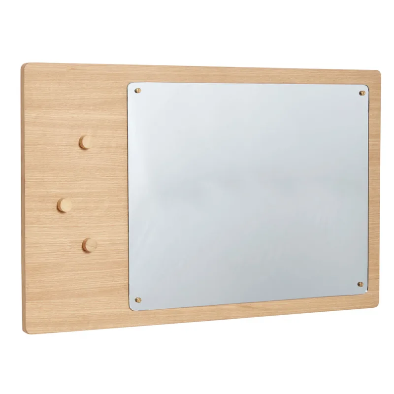 Split Mirror Magnetic Natural by Hübsch – product photo