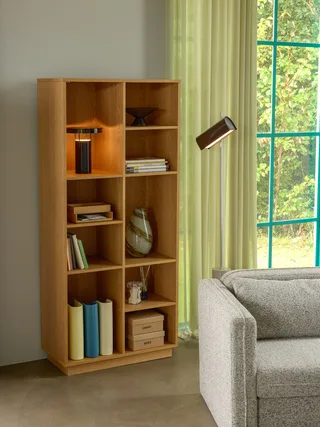 Disco Shelf Unit Large Natural by Hübsch – interior photo 6 of 7
