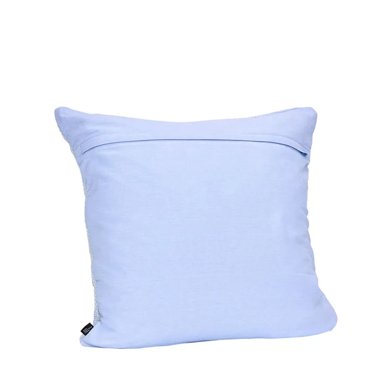 Morph Cushion Light blue by Hübsch – product photo 1 of 4
