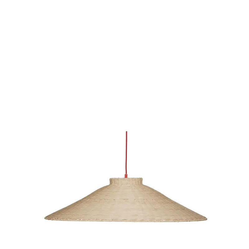 Chand Pendant Trapeze Natural van Hübsch – productfoto 2 van 2