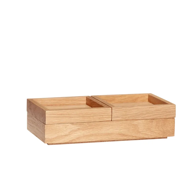 Staple Storage Box Natural von Hübsch – Produktfoto