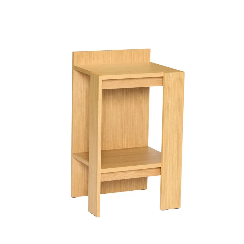 Merge Bedside Table Natural by Hübsch – product photo 7 of 7