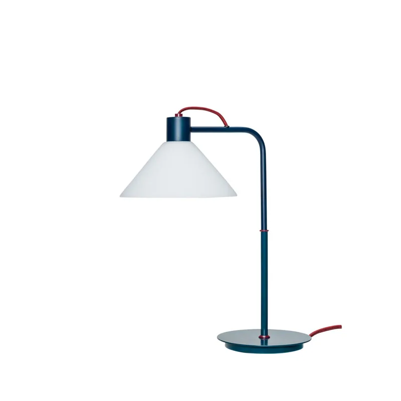 Spot Table Lamp Blue von Hübsch – Produktfoto