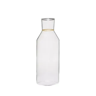 Orbit Jug Clear/Yellow van Hübsch – productfoto 4 van 4