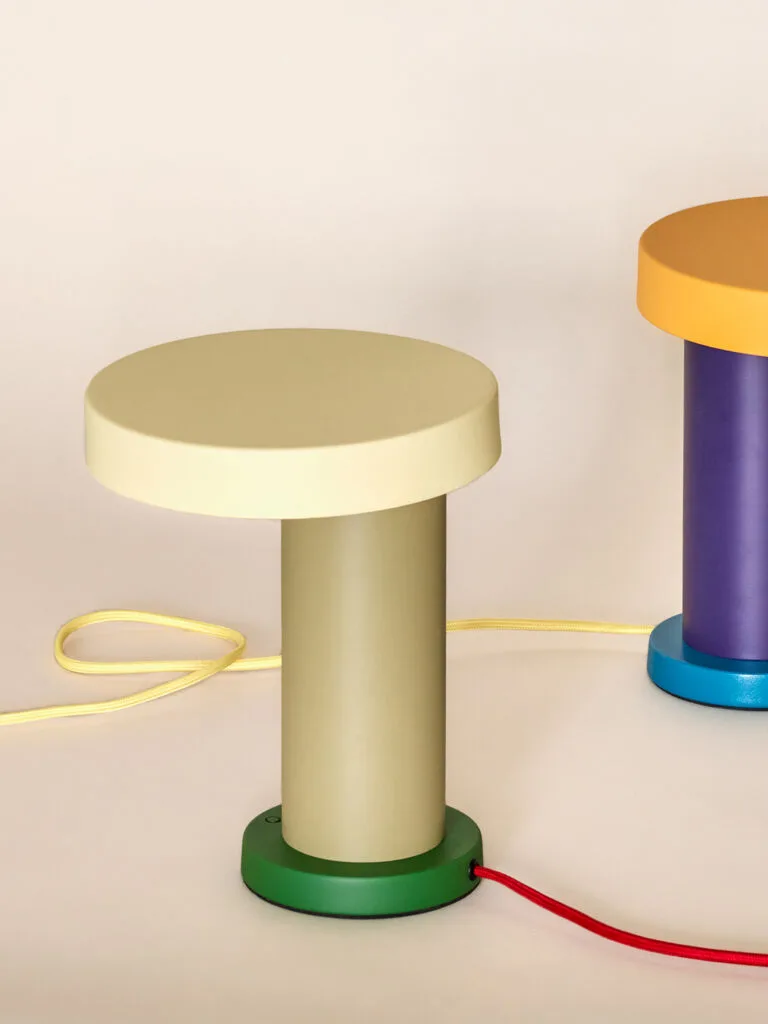 Magic Table Lamp Green/Olive by Hübsch – interior photo 6 of 7