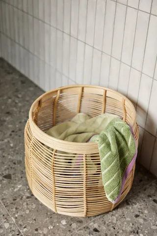 Luna Baskets Natural (set of 2) by Hübsch – interior photo 2 of 6