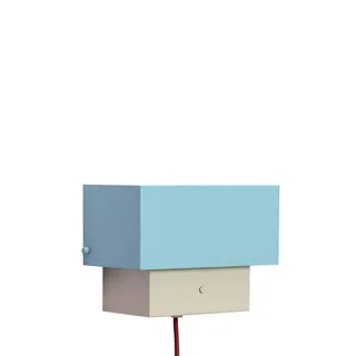 Arte Wall Lamp Blue/Sand by Hübsch – product photo 4 of 4