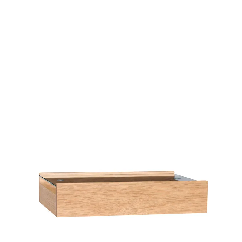 Senri Display Box Oak van Hübsch – productfoto 5 van 5
