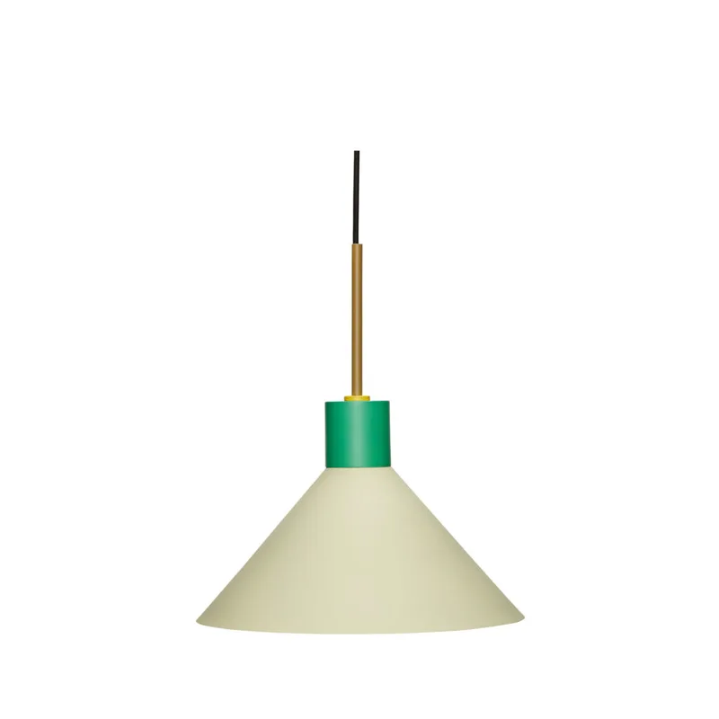 Crayon Pendant Green by Hübsch – product photo 3 of 3