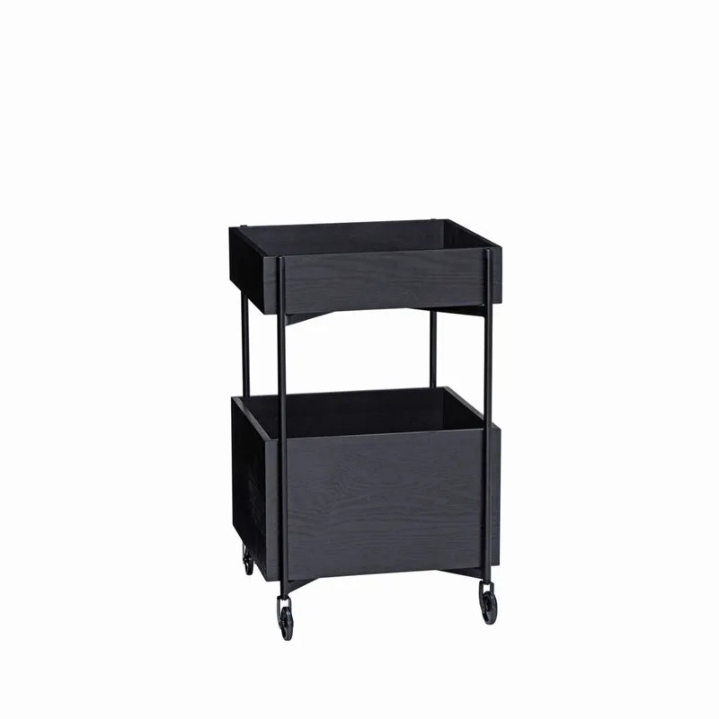 Fresh Trolley Black von Hübsch – Produktfoto