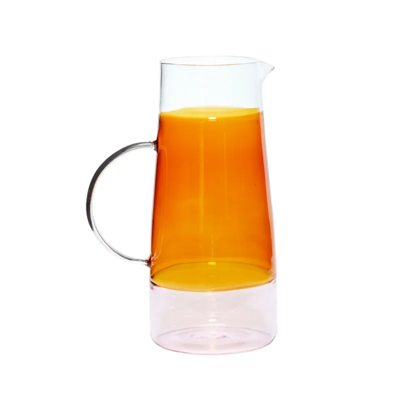Lemonade Jug Amber by Hübsch – product photo