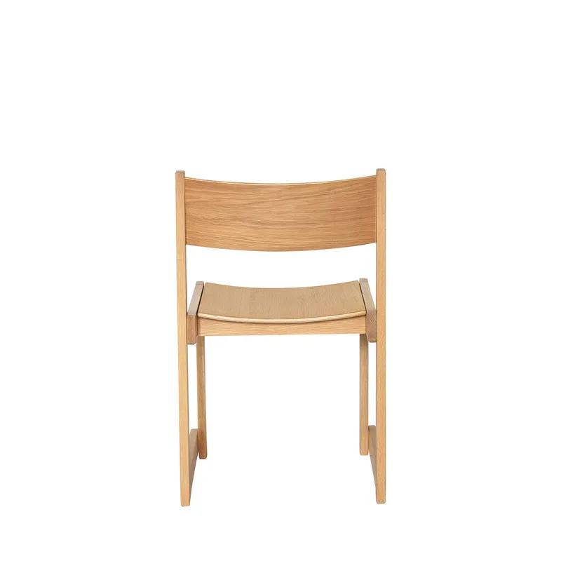 Forma Dining Chair Natural de Hübsch – photo du produit 3 sur 10