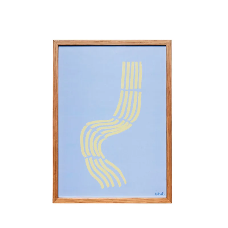 Hello Frame 29,7×42 Natural by Hübsch – product photo 6 of 6