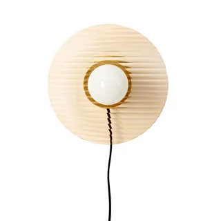 Halo Wall Lamp Amber van Hübsch – productfoto 1 van 3