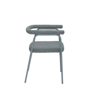 Ecto Dining Chair Grey by Hübsch – product photo 3 of 8