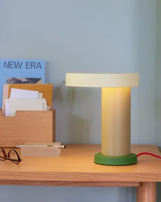 Magic Table Lamp Green/Olive by Hübsch – interior photo 2 of 7