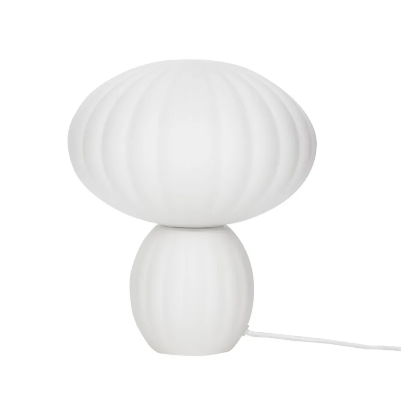 Kumu Table Lamp White by Hübsch – product photo