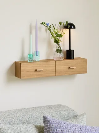 Shuno Shelf Oak van Hübsch – sfeerfoto 4 van 6