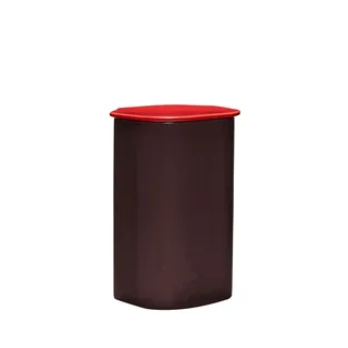 Amare Canister with Lid Large Burgundy/Red von Hübsch – Produktfoto 7 von 7