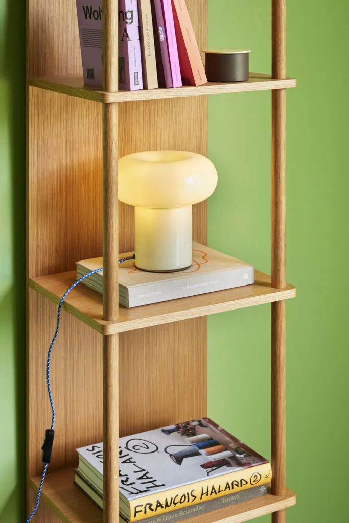 Hues Table Lamp Light green by Hübsch – interior photo 3 of 6