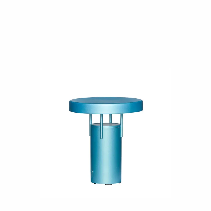BringMe Portable Lamp Mini Metallic Turquoise von Hübsch – Produktfoto 5 von 5