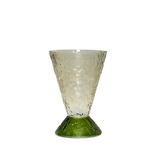 Abyss Vase Green by Hübsch – product photo 6 of 6