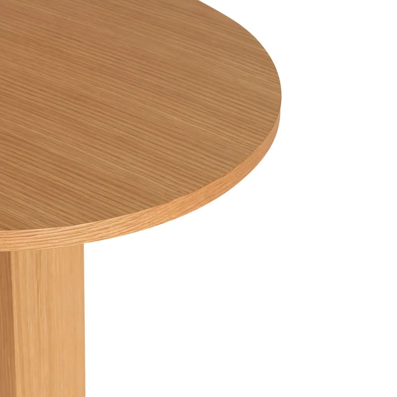 Koohi Side Table Natural von Hübsch – Ambientefoto 2 von 6