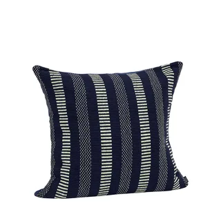 Morph Cushion Dark blue by Hübsch – product photo 3 of 3