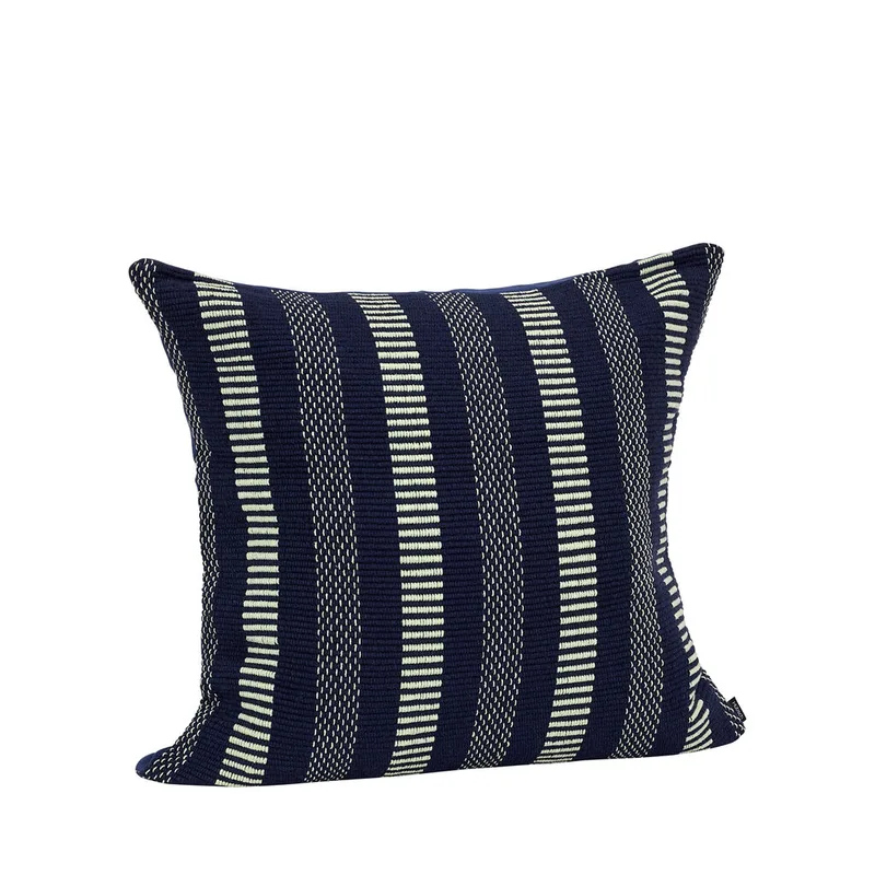 Morph Cushion Dark blue by Hübsch – product photo 3 of 3