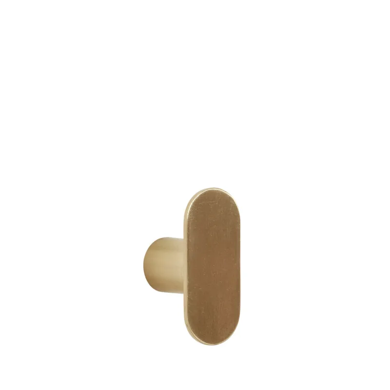 Piccolo Hook Brass by Hübsch – product photo