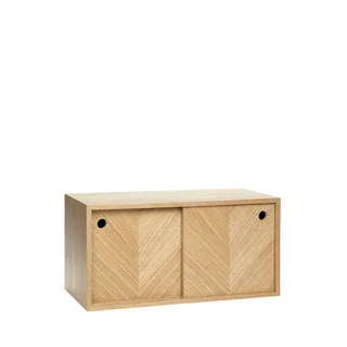 Herringbone Shelf Natural by Hübsch – product photo 4 of 4