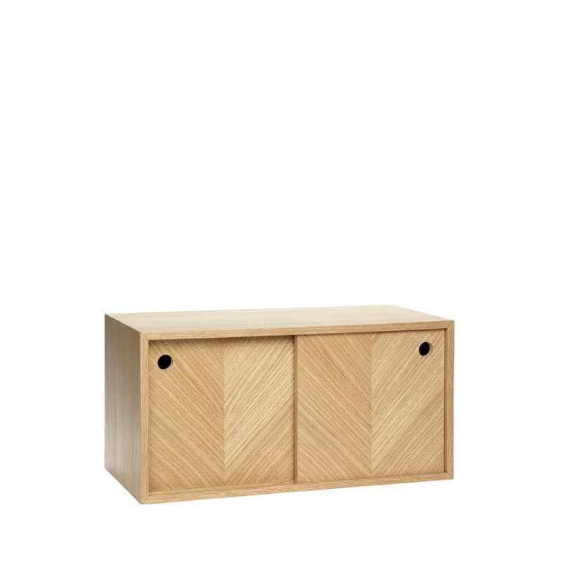 Herringbone Shelf Natural by Hübsch – product photo 4 of 4